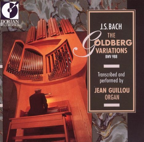 Johann Sebastian Bach (1685-1750): Goldberg-Variationen BWV 988 für Orgel, CD