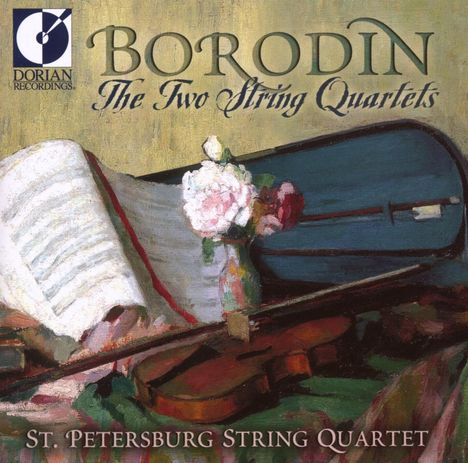 Alexander Borodin (1833-1887): Streichquartette Nr.1 &amp; 2, CD