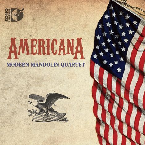 Modern Mandolin Quartet - Americana, 1 Blu-ray Audio und 1 CD
