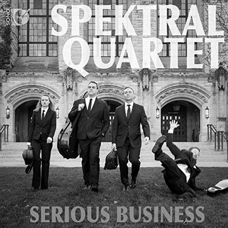 Spektral Quartet - Serious Business, 1 Blu-ray Audio und 1 CD