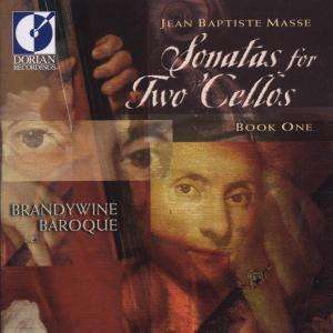 Jean Baptiste Masse (1700-1757): Sonaten Nr.1-6 für 2 Celli &amp; Cembalo (Heft 1), CD
