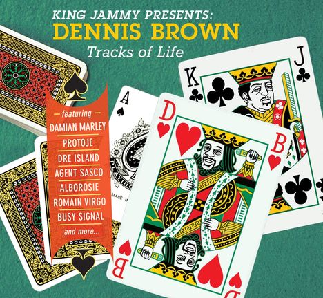 Dennis Brown: King Jammy Presents: Tracks Of Life, 1 LP und 1 Single 7"