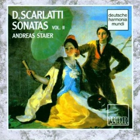 Domenico Scarlatti (1685-1757): Cembalosonaten Vol.2, CD