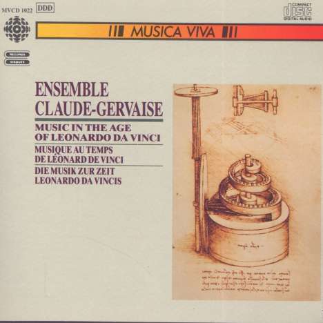 Musik zur Zeit Leonardo da Vincis, CD