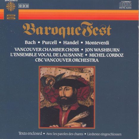 Baroque Fest, CD