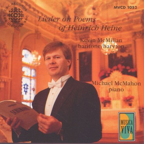 Kevin McMillan - Lieder nach Gedichten von Heinrich Heine, CD
