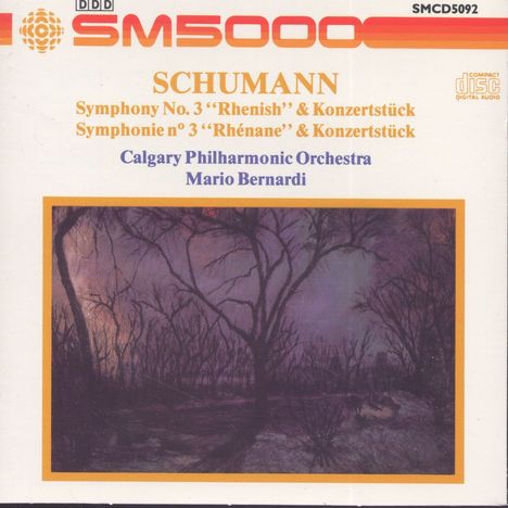 Robert Schumann (1810-1856): Symphonie Nr.3, CD