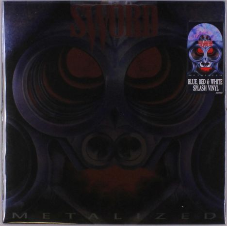 Sword: Metalized (Blue, Red &amp; White Splash Vinyl), LP
