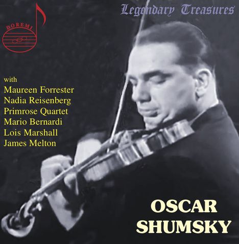 Oscar Shumsky - Legendary Treasures, 3 CDs