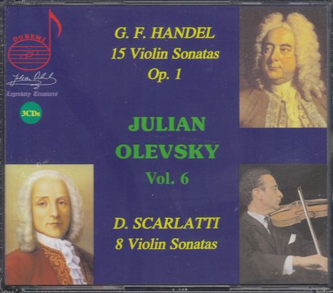 Julian Olevsky - Legendary Treasures, 3 CDs
