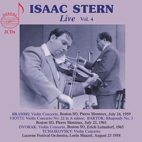 Isaac Stern - Live Vol.4, 2 CDs