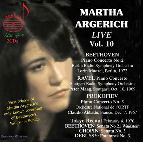 Martha Argerich - Legendary Treasures Vol.10, 2 CDs