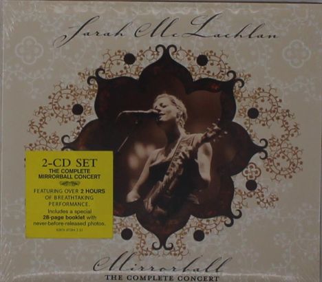 Sarah McLachlan: Mirrorball: The Complete Concert, 2 CDs