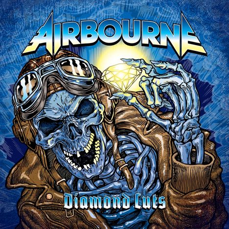 Airbourne: Diamond Cuts (Deluxe-Box-Set), 4 LPs und 1 DVD