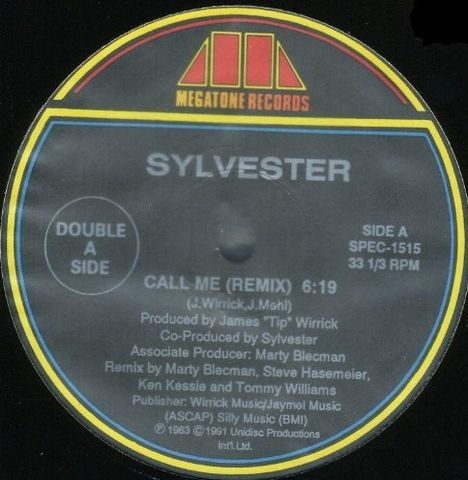 Sylvester: Call Me / Good Feeling, Single 12"