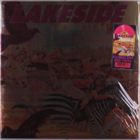 Lakeside: Keep On Moving Straight Ahead (Florescent Red Vinyl), LP