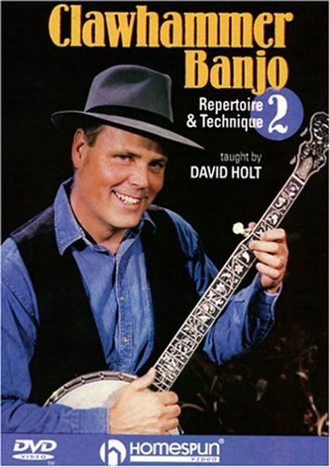 Clawhammer Banjo Lesson 2 (Holt) Dvd, DVD