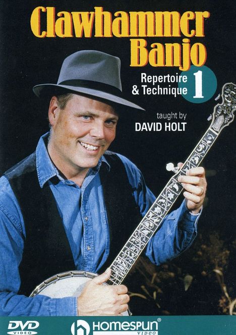 David Holt: Clawhammer Banjo Lesson 1 (Holt) Dvd, Noten