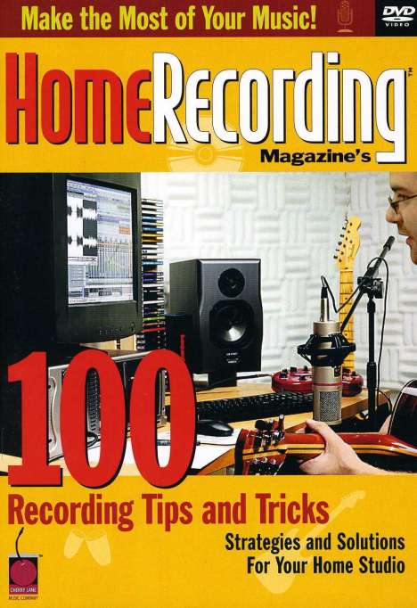 100 Recording Tips &amp; Tricks For Home Recording Dvd, DVD