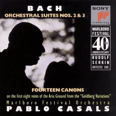 Johann Sebastian Bach (1685-1750): Orchestersuiten Nr.2 &amp; 3, CD