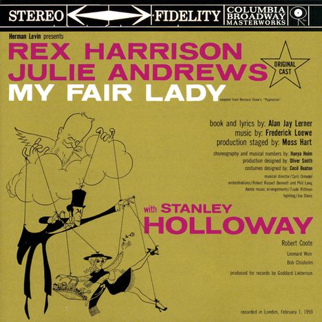 Musical: My Fair Lady (Original London Cast), CD