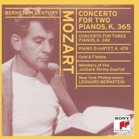 Wolfgang Amadeus Mozart (1756-1791): Konzerte für 3 & 2 Klaviere & Orchester KV 242 & 365, CD