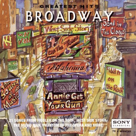 Greatest Hits: Filmmusik: Broadway, CD