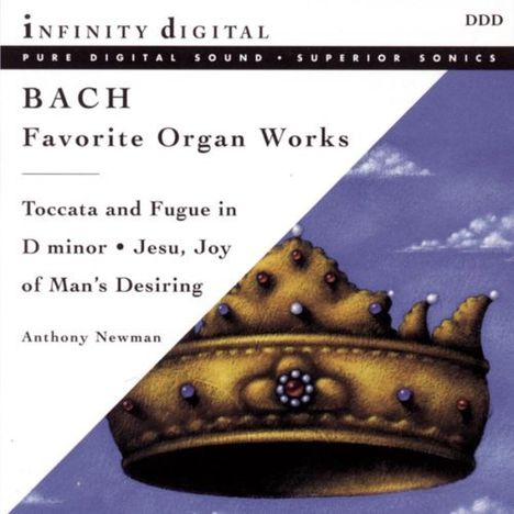 Johann Sebastian Bach (1685-1750): Orgelwerke, CD