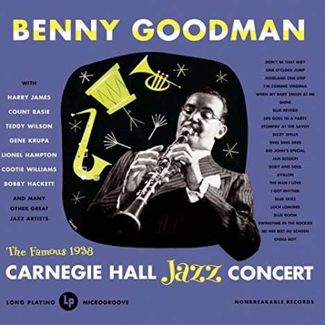 Benny Goodman (1909-1986): The Famous 1938 Carnegie Hall Concert, 2 CDs
