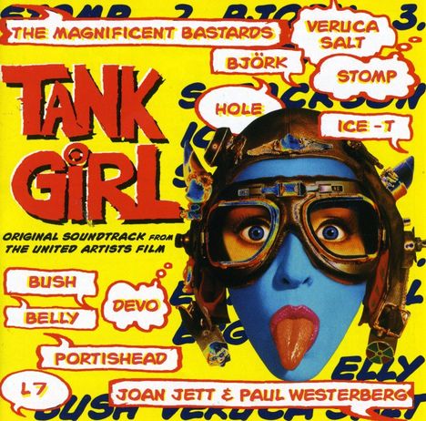 Filmmusik: Tank Girl, CD