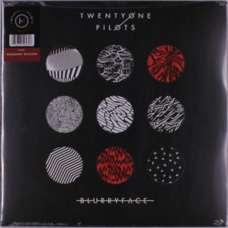 Twenty One Pilots: Blurryface (Burgundy Splatter Vinyl), 2 LPs