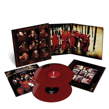 Slipknot: Slipknot (25th Anniversary) (Red/Black Vinyl), 2 LPs