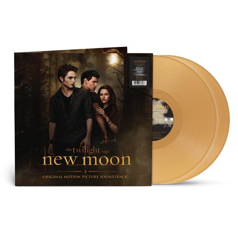 Filmmusik: The Twilight Saga: New Moon (Golden Vinyl), 2 LPs