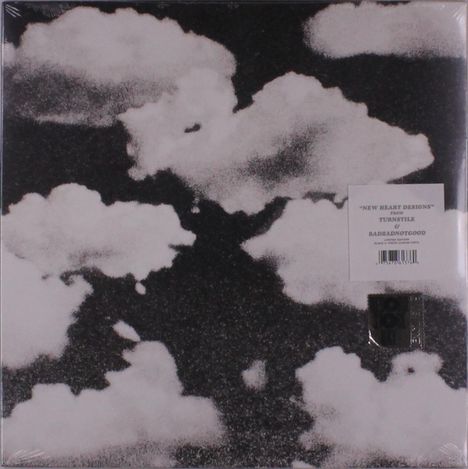 Turnstile &amp; BadBadNotGood: New Heart Designs (RSD) (Limited Edition) (Black &amp; White Clouds Vinyl), Single 12"