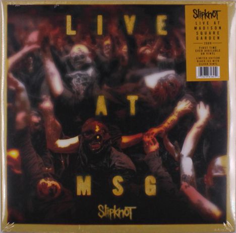 Slipknot: Live At Madison Square Garden 2009 (Limited Edition) (Black Ice w/ Silver Vinyl), 2 LPs