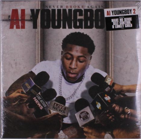 Youngboy Never Broke Again: AI Youngboy 2, 2 LPs