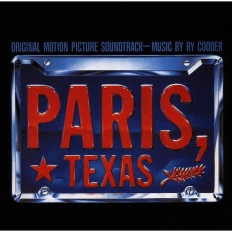 Filmmusik: Paris, Texas, CD