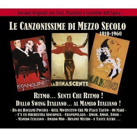 Le Canzonissime Di Mezzo Secolo, 2 CDs