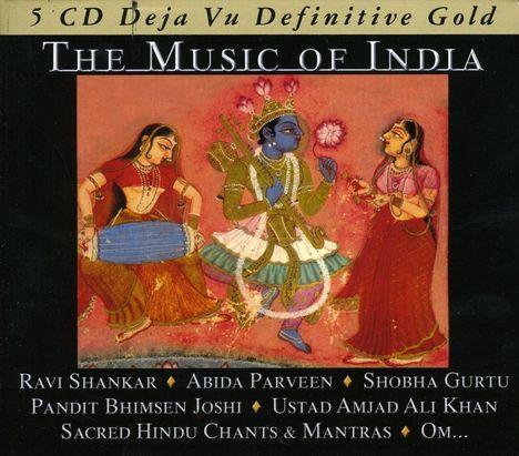 Music Of India, 5 CDs