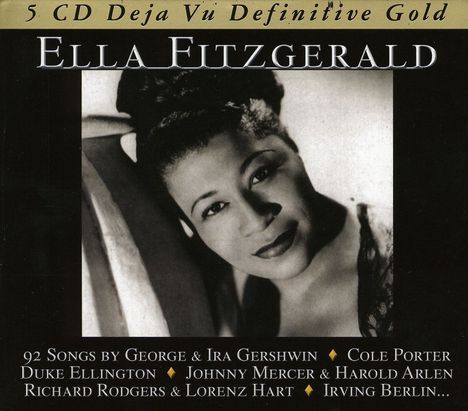 Ella Fitzgerald (1917-1996): Definitive Gold, 5 CDs