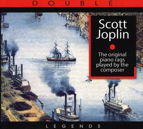 Scott Joplin (1868-1917): Original Piano Rags Played By The Composer, 2 CDs