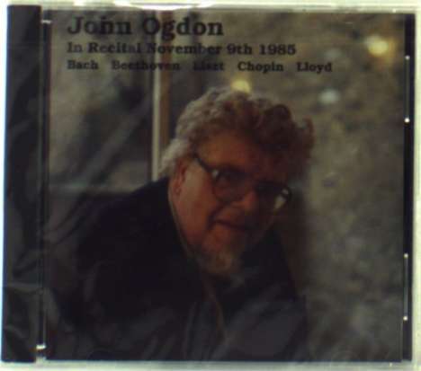 John Ogdon - Live recital recording 9.11.1985, CD
