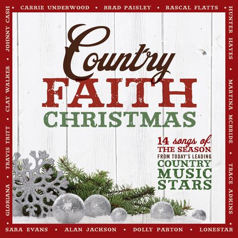 Country Faith Christmas, CD