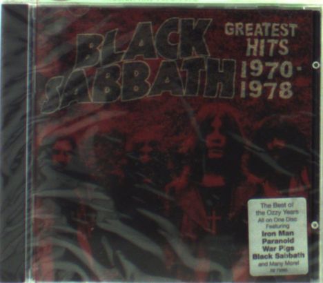 Black Sabbath: Greatest Hits 1970-78, CD