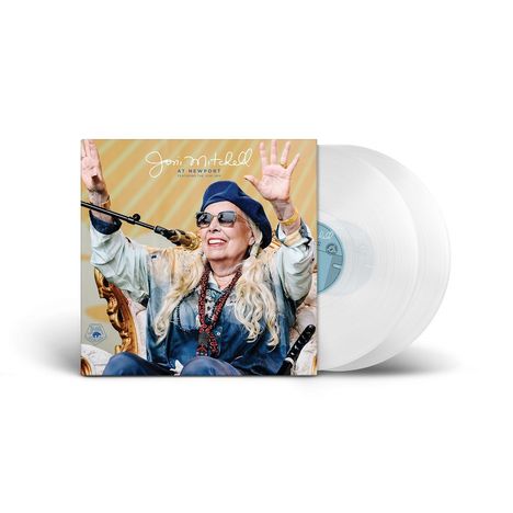 Joni Mitchell (geb. 1943): Joni Mitchell At Newport (Limited Indie Edition) (Clear Vinyl), 2 LPs