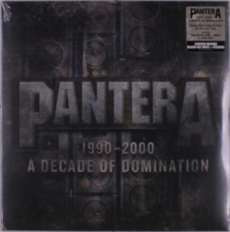 Pantera: 1990-2000: A Decade Of Domination (Limited Edition) (Black-Ice Vinyl), 2 LPs