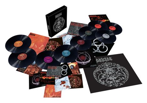 Deicide: Deicide - The Roadrunner Years 1990 - 2001 (ROG Limited Numbered Edition), 9 LPs