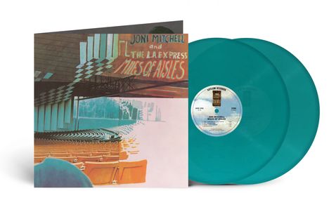 Joni Mitchell (geb. 1943): Miles Of Aisles (remastered) (Limited Edition) (Transparent Sea-Blue Vinyl), 2 LPs