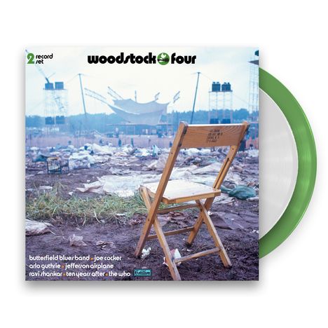 Woodstock Four (Limited Edition) (Olive Green + White Vinyl), 2 LPs