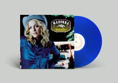 Madonna: Music (Limited-Edition) (Blue Vinyl), LP